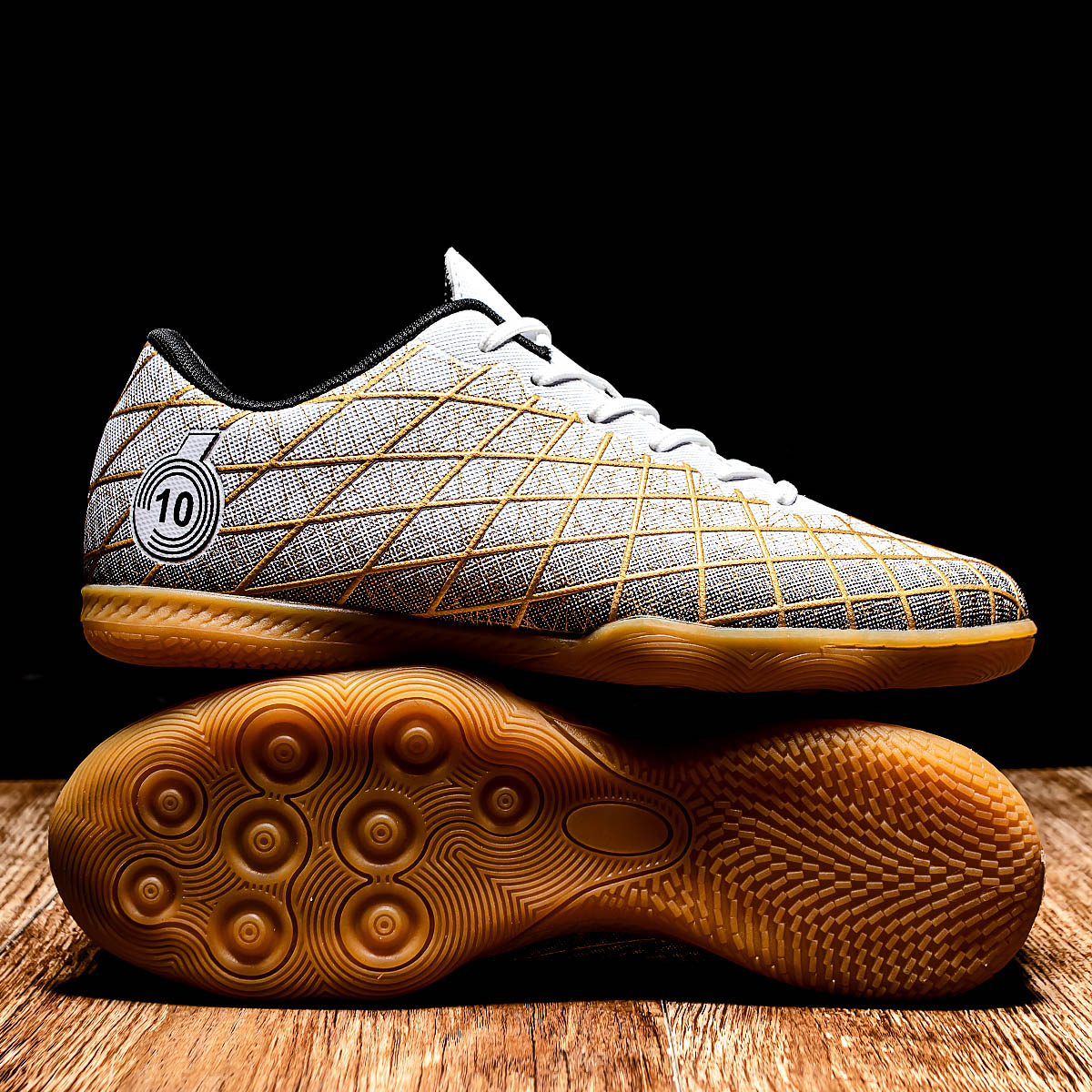 New Men Soccer Shoes Football Boots Futsal Hot-selling High-quality Training Shoes Comfortable Waterproof Match Futsal Indoor