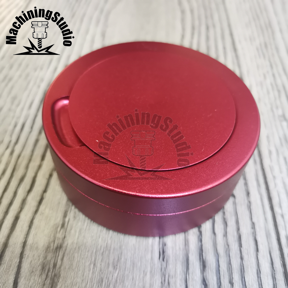 Aluminum Snus Cans Snuffbox with Lid Customized Logo 3 Layers zyn metal can
