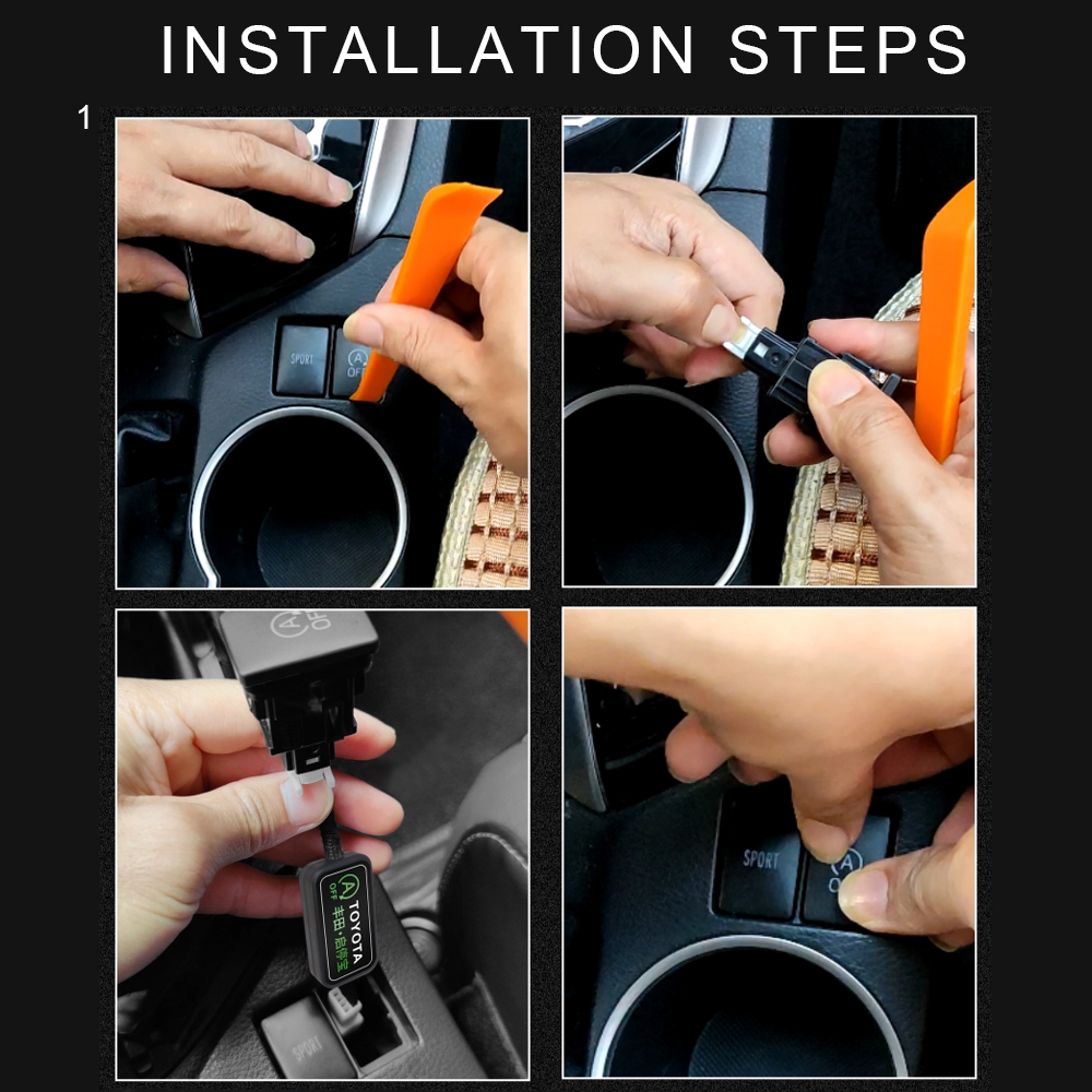 For Toyota Raize 2019-2023 Car Auto & Canceller Automatic Stop Start Engine Eliminator Device Plug Disable Cable