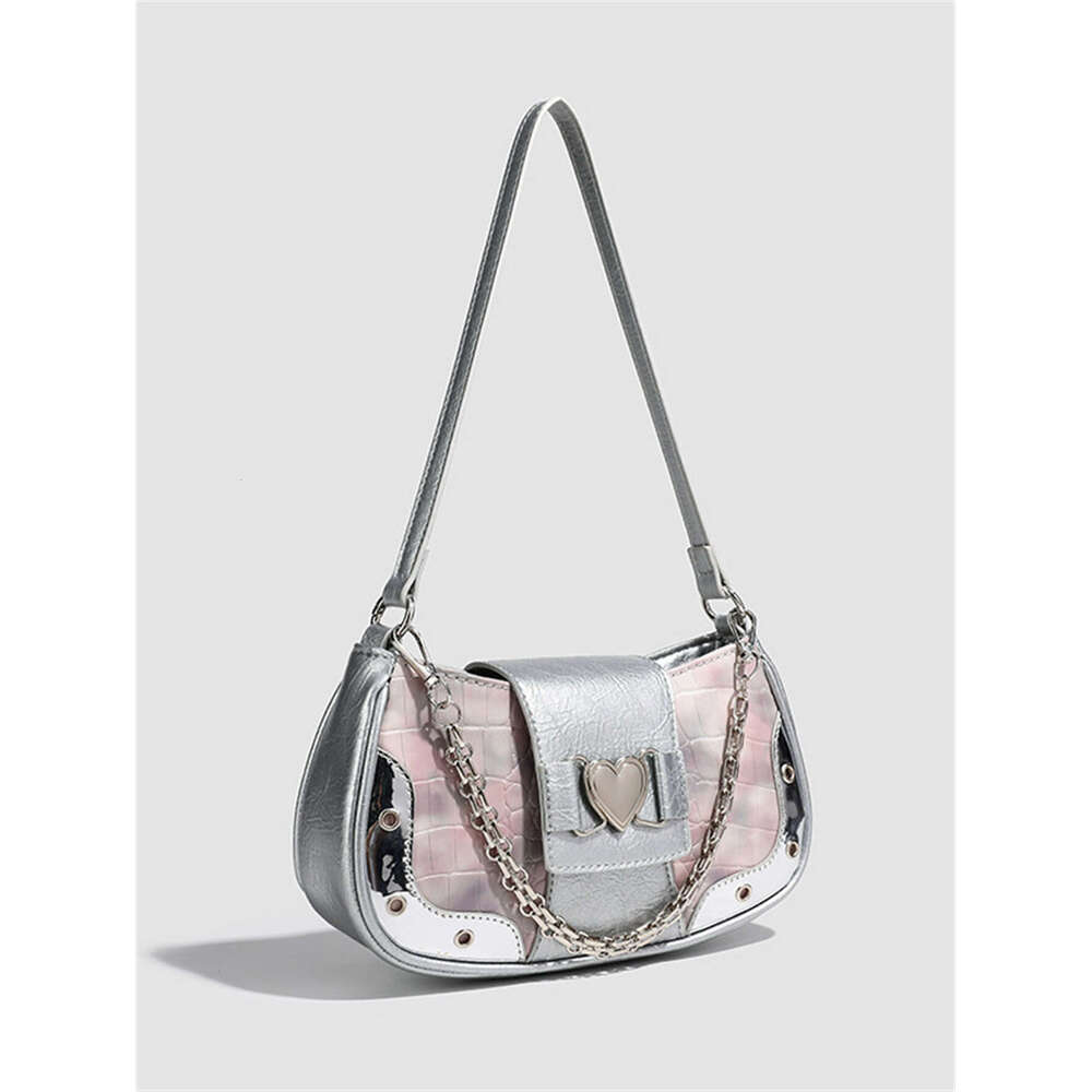 2024 new advanced sense original retro chain underarm all-in-one shoulder crossbody small square bag