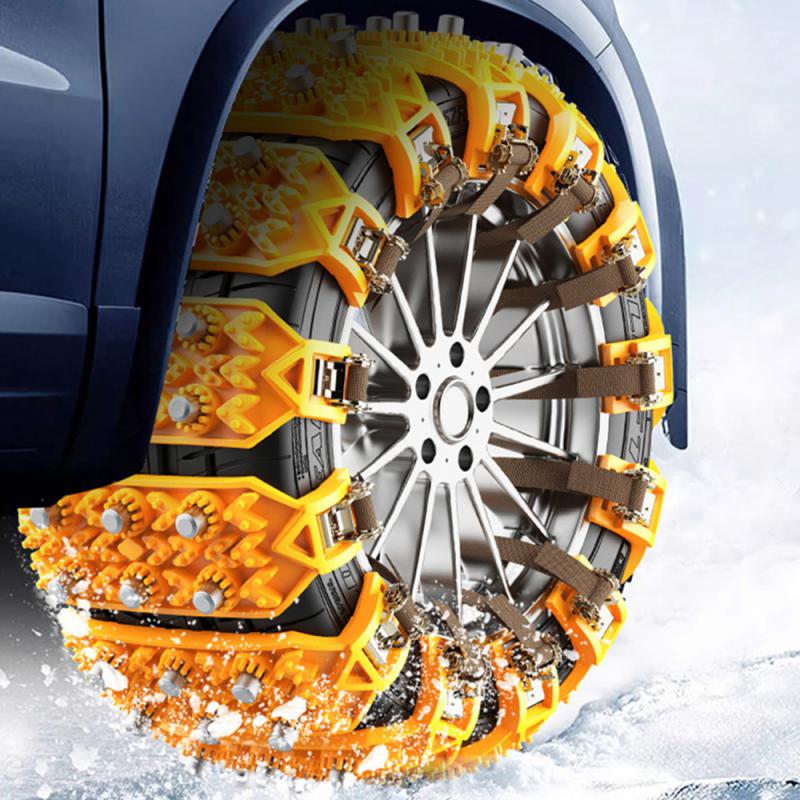 Tire No Need For Jack Tires Universal Anti-slip On Safe Driving Cleaning And Maintenance Snow Chains Rubber