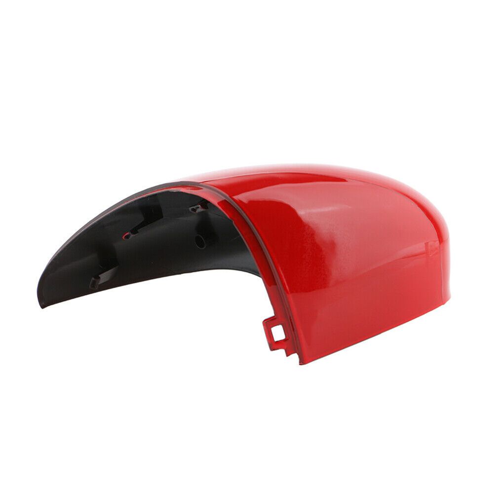 2/1pcs Car Side Rear View Wing Mirror Cover Cap Red For Ford Fiesta 7 2008-2017 Exterior Parts Replacement fb0db