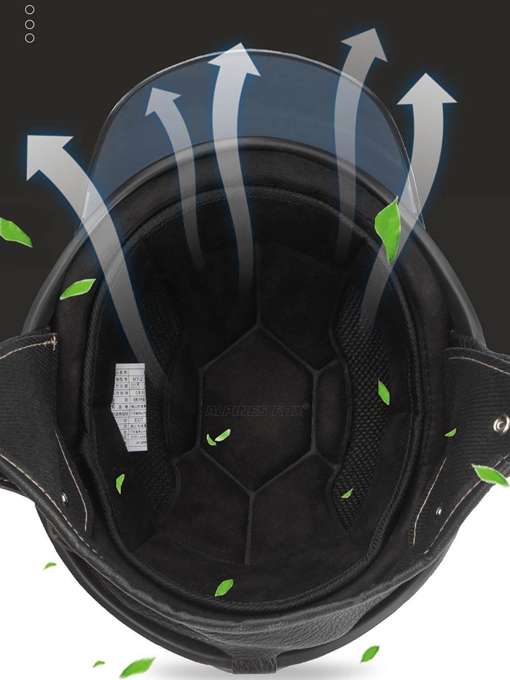 New Retro Motorcycle Helmet Men Women Moto Riding Half Face Breathable Helmets Vintage Anti-drop Motorbike Helmets DOT Certified a3f37 5 50a57