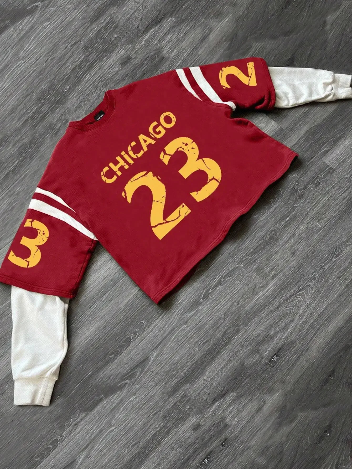 Y2K long sleeved mens shirt Harajuku hip-hop womens digital graphic printed oversized T-shirt Gothic casual cotton top 241112