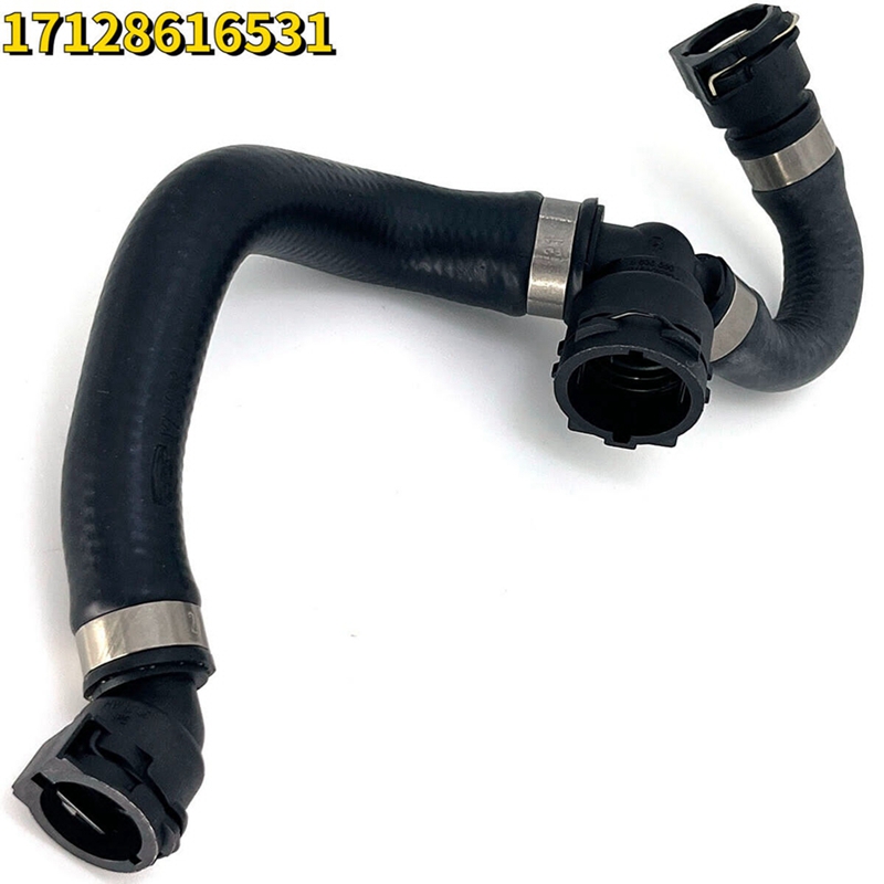 1 Piece Car Engine Intake Coolant Pipe Black ABS For 4 Series 2013 2014 2015 2016 Water Tank Radiator Hose 17128616531