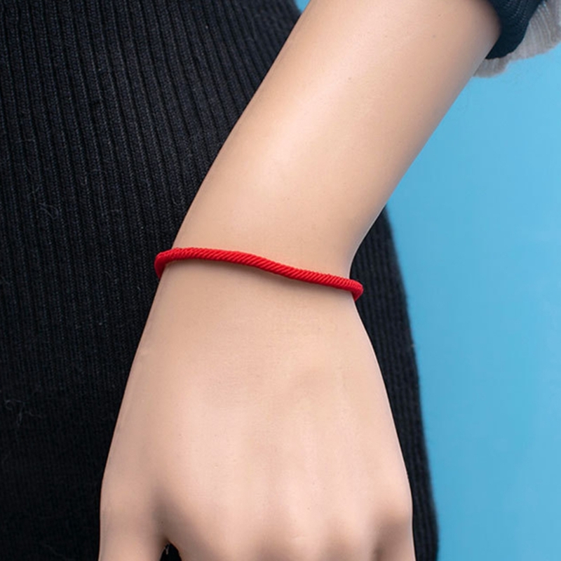 Lucky Red String Bracelet Handmade Protections Jewellery Cord Handchain Unique Wristband for Couple Women Girls 5eacb 5