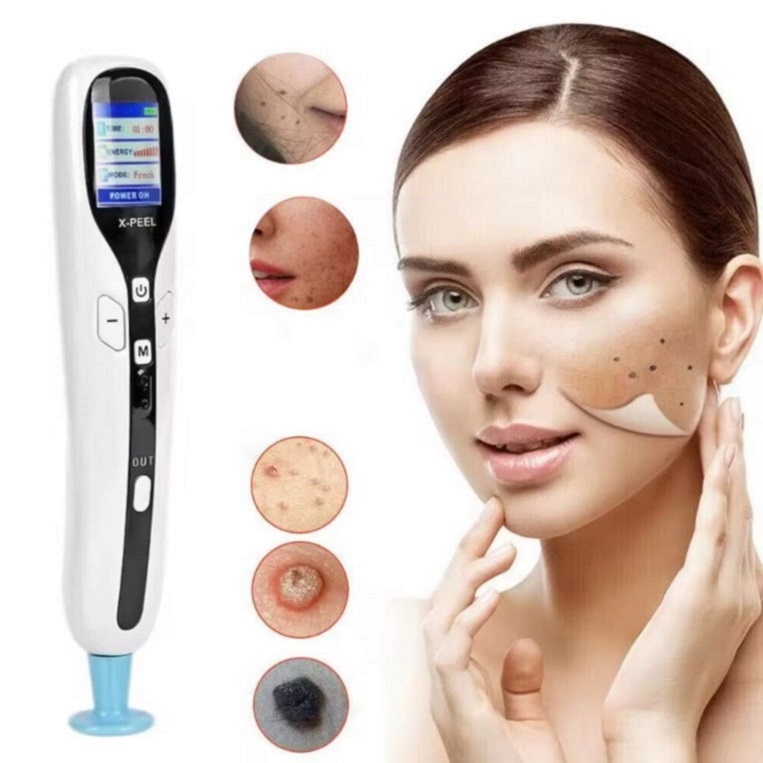 Handheld ozone plasma pen replaceable head skin tag remover machine plasmapen
