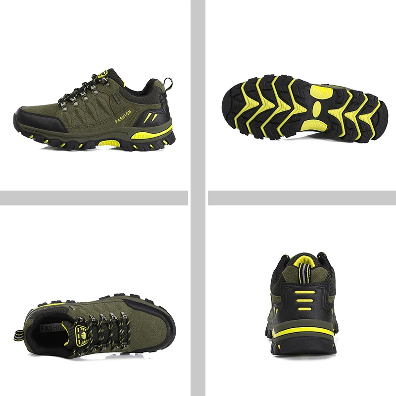 2023 new Hiking Shoes Men Outdoor Mountain Climbing Shoes Unisex Trekking 2025 Shoes Woman Non-Slip Hiking Boots Trekking Sneakers