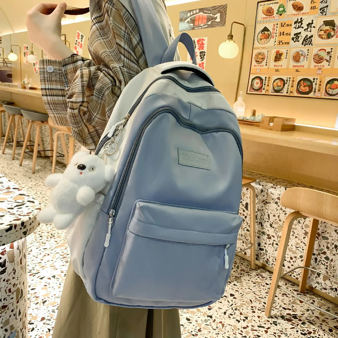 Cute womens bag teenage school backpack luxurious Harajuku womens fashion bag student womens backpack 241111