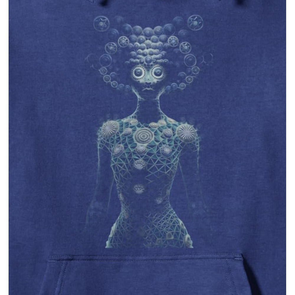 Hoodie for Mens Womens Psychedelic Abstract Geometry Artistic Design Pattern Pullover Hoodie Graphic Hoodies sweatshirt