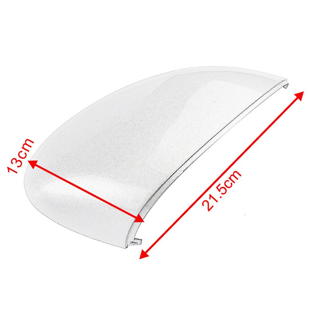 2/1pcs Car Side Rear View Wing Mirror Cover Cap Red For Ford Fiesta 7 2008-2017 Exterior Parts Replacement fb0db