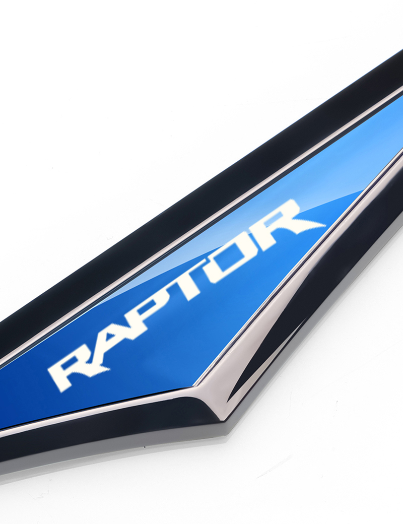 2pcs alloy stickers car accsesories accessory for ford f150 f-150 raptor svt Pickup