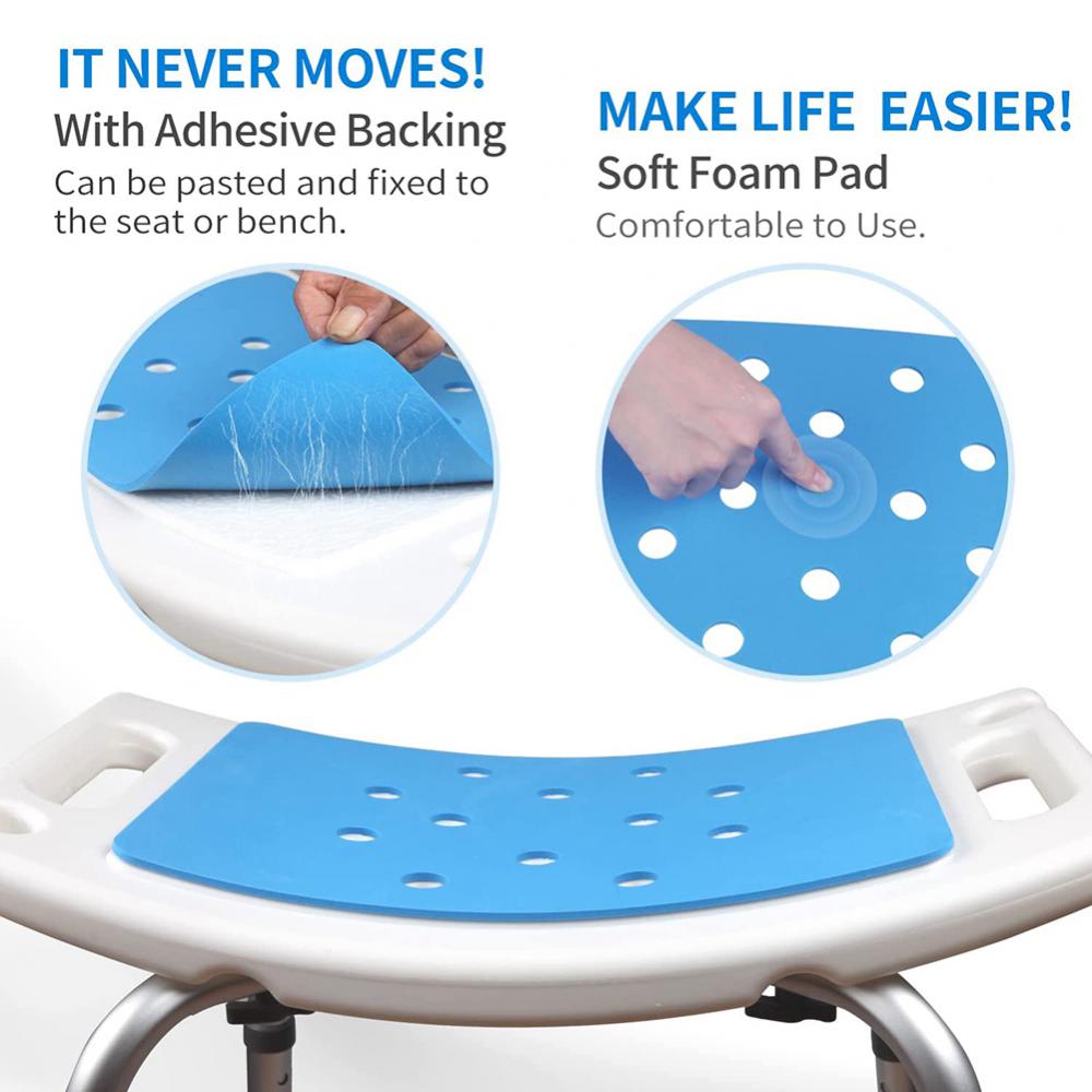 Adjustable Elderly Bathroom Seat Anti-skid Bath Chairs For Elderly Squat Toilet Stool For Shower Special Chair Home Chair Seat