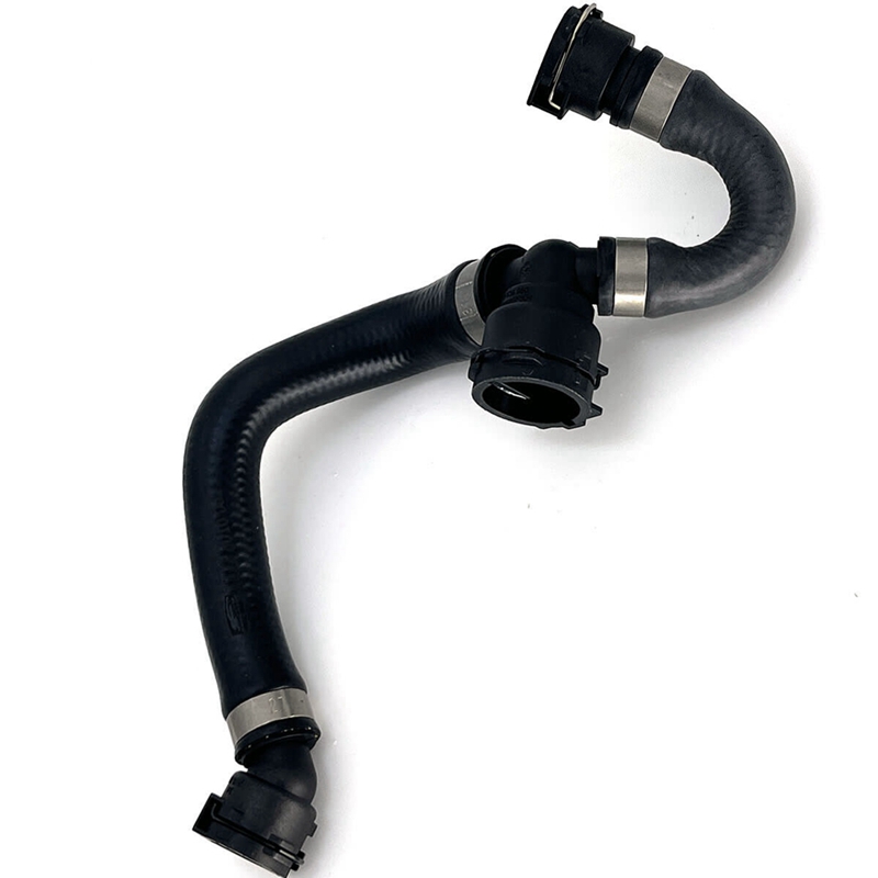 1 Piece Car Engine Intake Coolant Pipe Black ABS For 4 Series 2013 2014 2015 2016 Water Tank Radiator Hose 17128616531