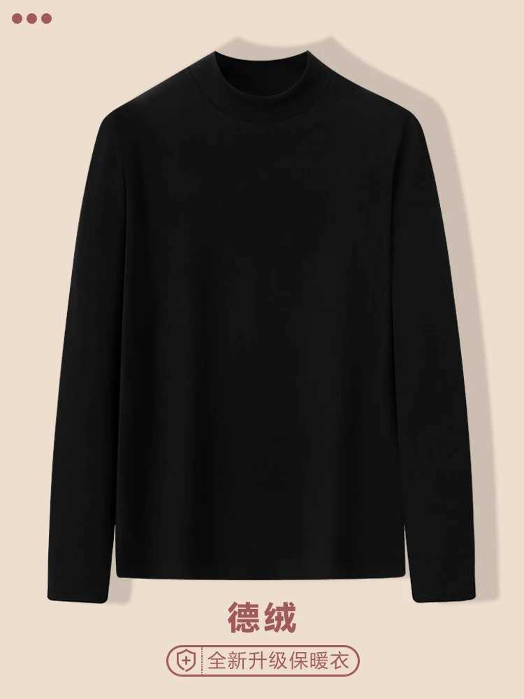 Top T-shirt mens autumn clothing turtle neck autumn mens clothing replica luxury sweater autumn new product winter mens sweater W2411111