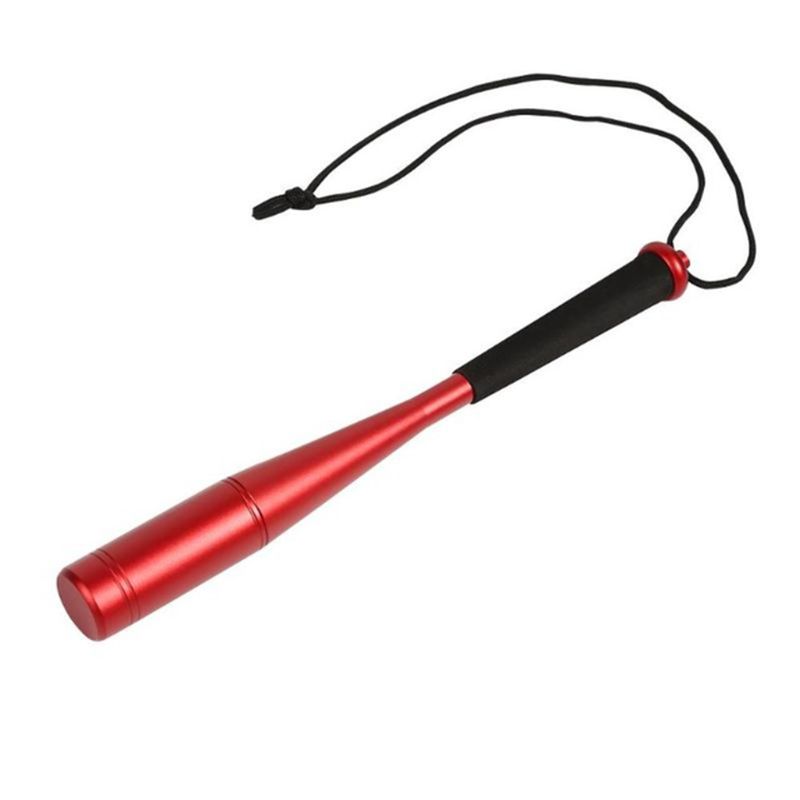 Aluminum Alloy Fish Hammer Fish Stick with EVA Handle Woven Rope F2TC