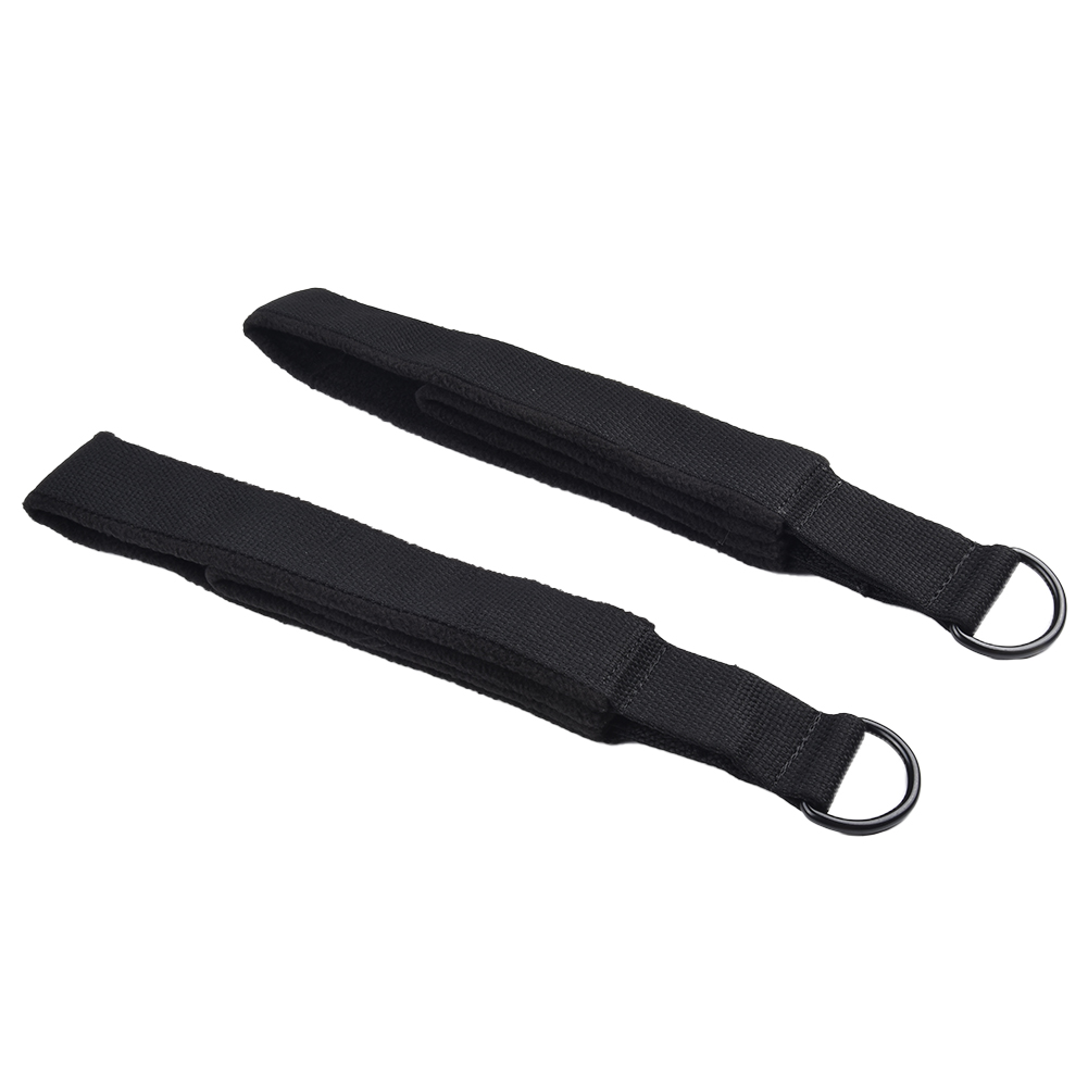 Durable Foot Straps Pilates Straps 2pcs Double Loop For Foot Pilates Reformer Straps Training Belt For Home Gym
