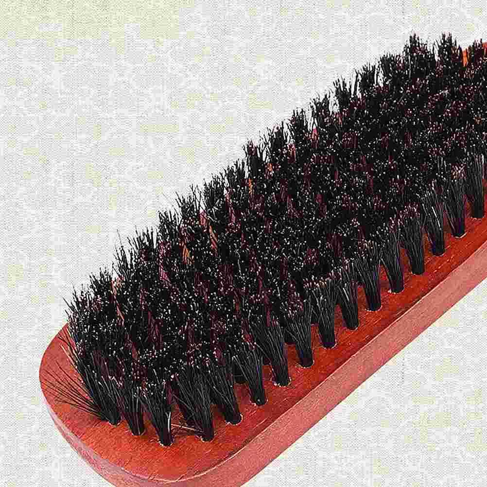 Smooth back hair brush hair comb beauty tool bristle wood smooth W241112