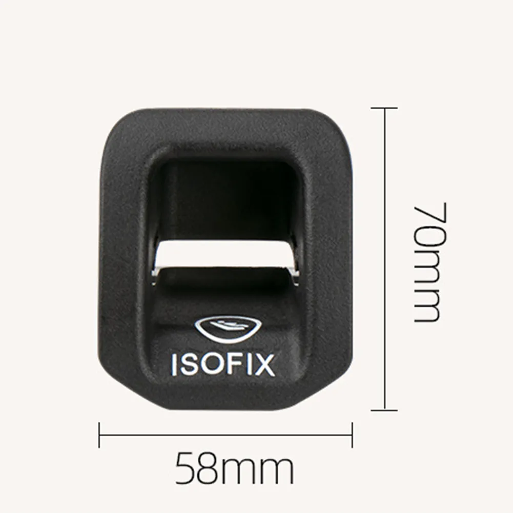 Car Child Seat ISOFIX Adapter Cover Car Rear Child ISOFIX Switch Seat Cover A1769230100 For Mercedes A CLA GLA Class W176
