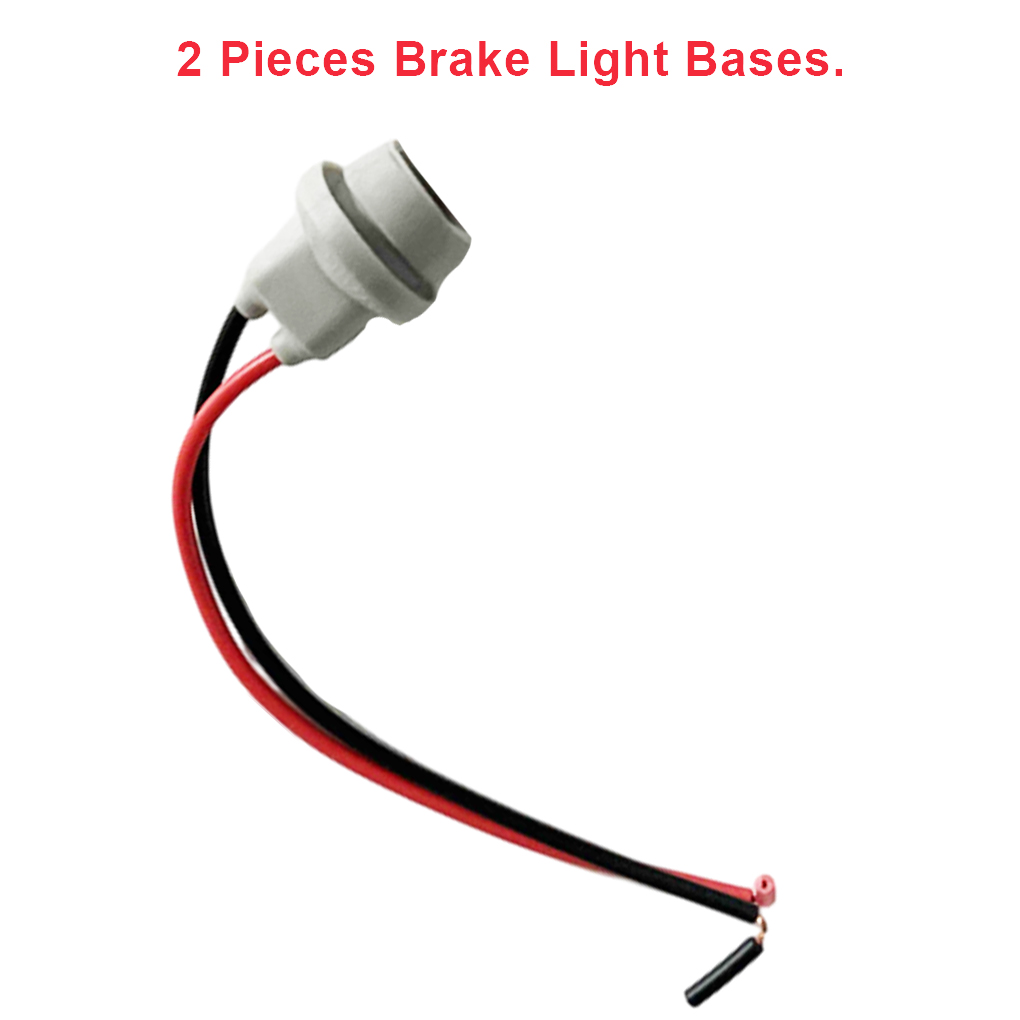 2 Pieces W5W T10 Car Interior Parking Light Socket Base Lamp Holder Brake Lighting Tool Connector Accessory Replacement Part