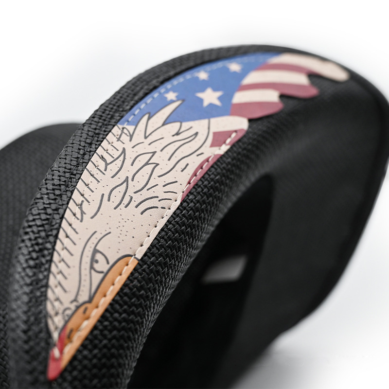 Retro USA Printing Leather Band Women Men Hard Straw Riding Wide Brim Outdoor Beach Cowboy Cowgirl Western Sun Hat Sunscreen 7bfc0