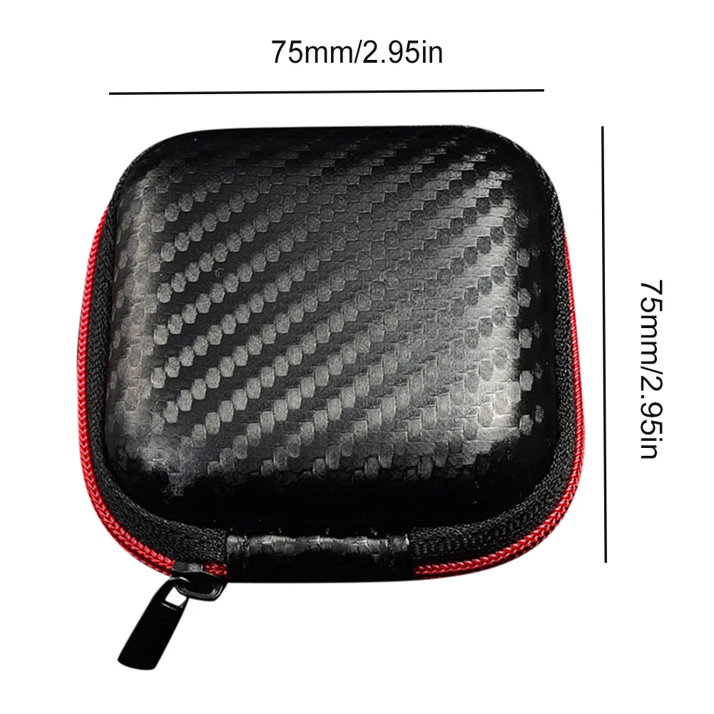 Hard Shell EVA 10-1PCS Earphone Charging Cable Storage Box for KZ QKZ Headset Data Cable Holder Portable U Disk Organizer Bag smile