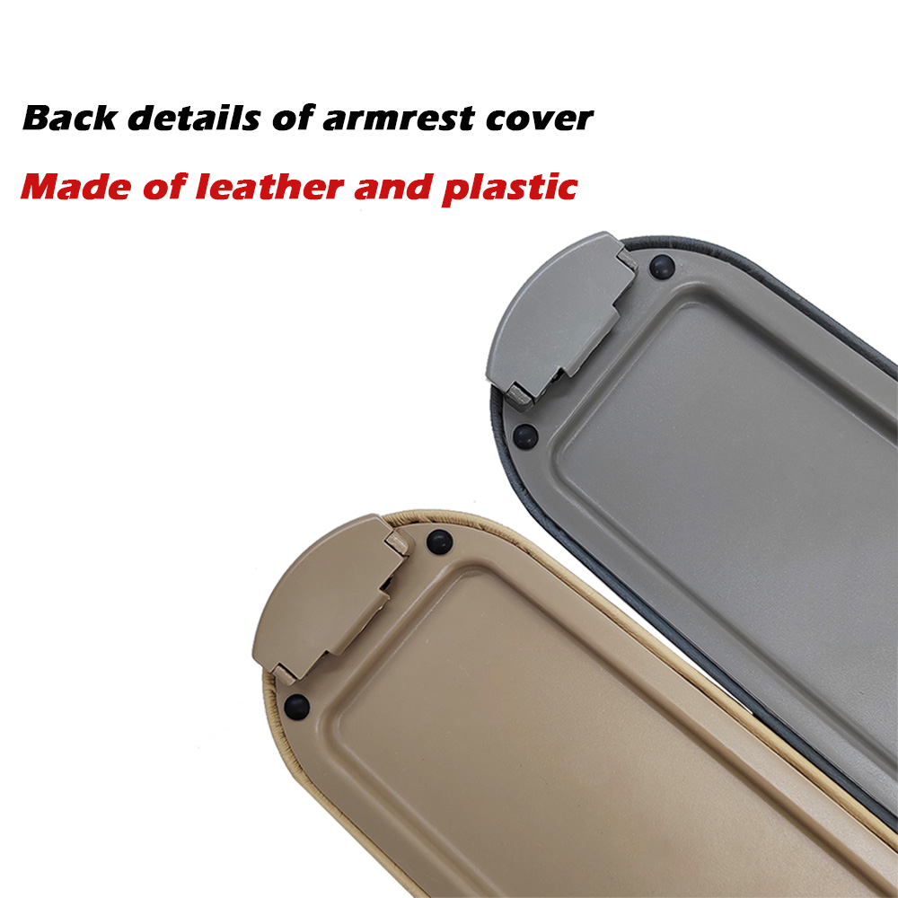 For Jetta Golf 4 Bora Beetle Passat B5 Vw Polo 6R Leather Car Center Console Armrest Cover Lid 1PC