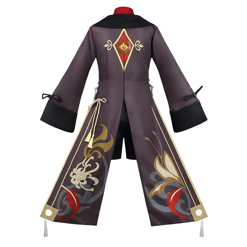 Hutao Cosplay Game Genshin Impact Cosplay Costume Hu Tao Chinese Style Uniform Wig Set Halloween Costume Clothing for Women ff68e
