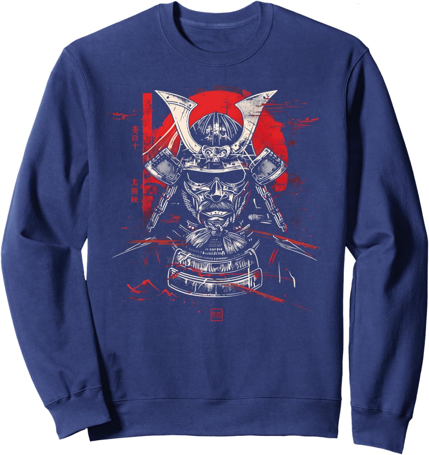 Long Sleeve Shirts for Men sweatshirt Samurai Japan Warrior Mask Japanese Art Gift Idea Sweatshirt T shirt Tee Streetwear Casual tops clothes