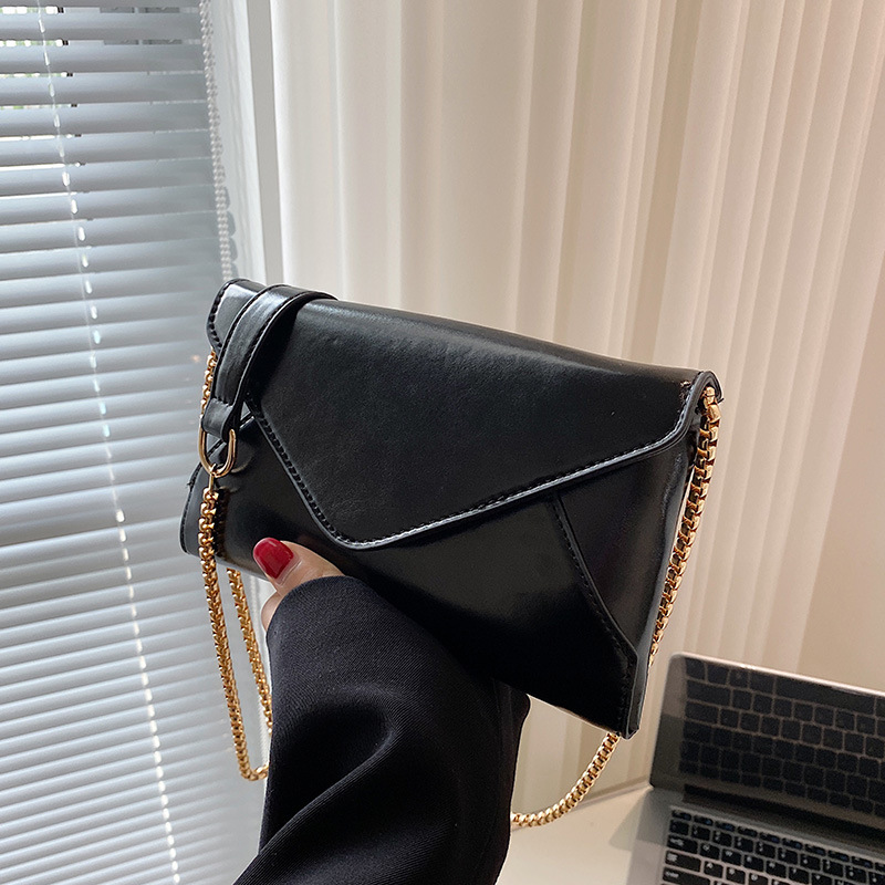 New Women's Evening Shoulder Bag Leather Clutch Purse Wedding Party Prom Wedding Envelope Handbag Silver Crossbody with Chain