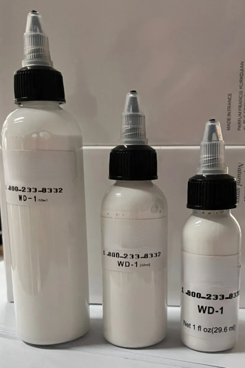30ML 60ML 120ML Natural Plant Professinal Tattoo Ink White Color Semi Permanent Makeup Pigment Paints Bottles Body Art Tool