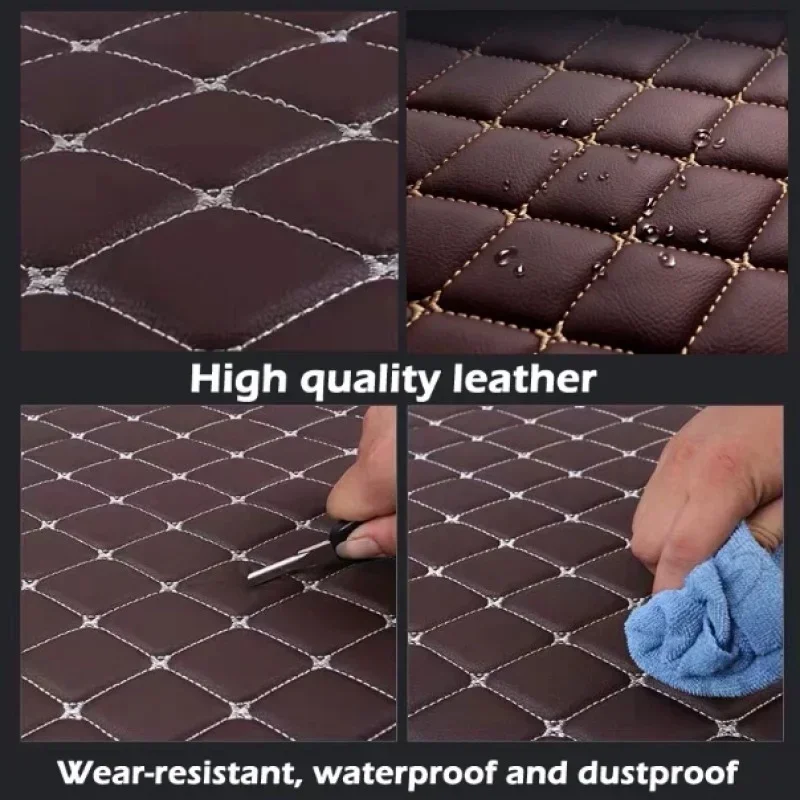 Custom Car Floor Mats for Chery Exeed RX LX TX ET 2019-2023 Weather Anti-Slip Liners Interior Accessories Carpet Rugs Trunk Foot