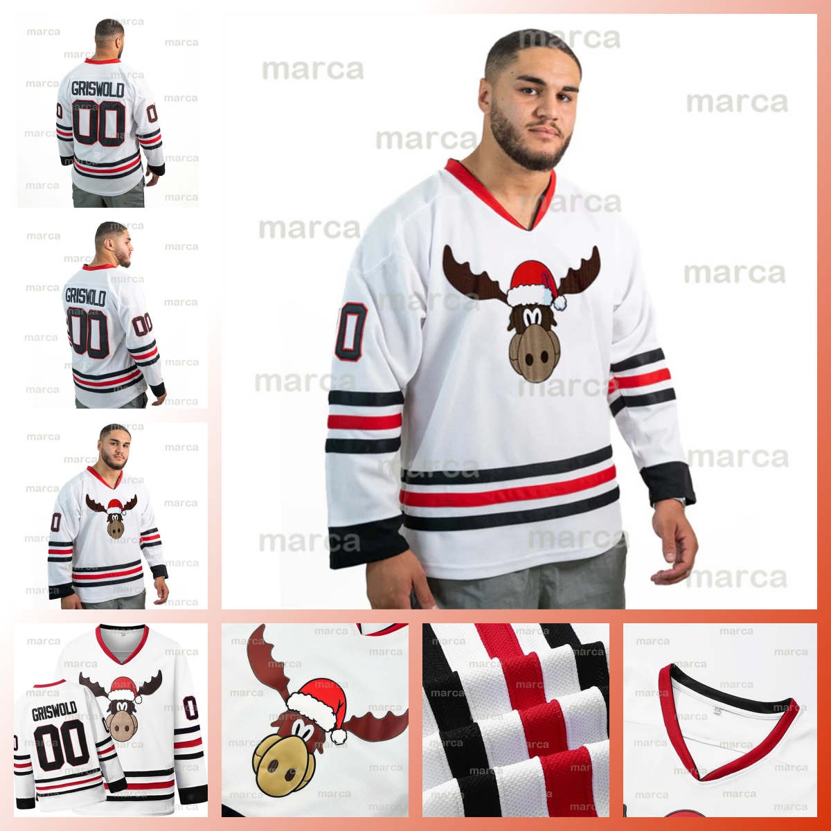 Christmas Vacation Hockey Jerseys for Men / Youth - custom Any Name Any Number