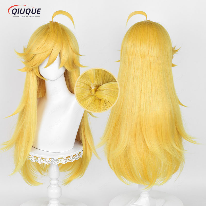 Anime Panty & Stocking with Garterbelt Cosplay Wig Stocking Anarchy Panty Anarchy Heat Resistant Synthetic Hair Wigs + Wig Cap 756b5