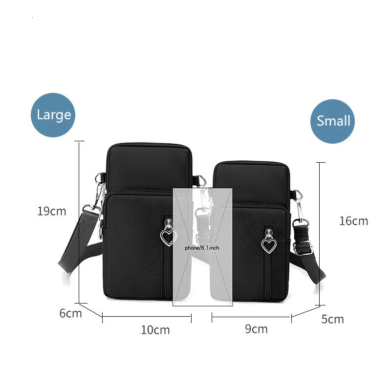 Mobile Phone Bag Womens Shoulder Hanging Neck Coin Purse Vertical Ladies Handbag Allmatch Mini Small Crossbody 241111