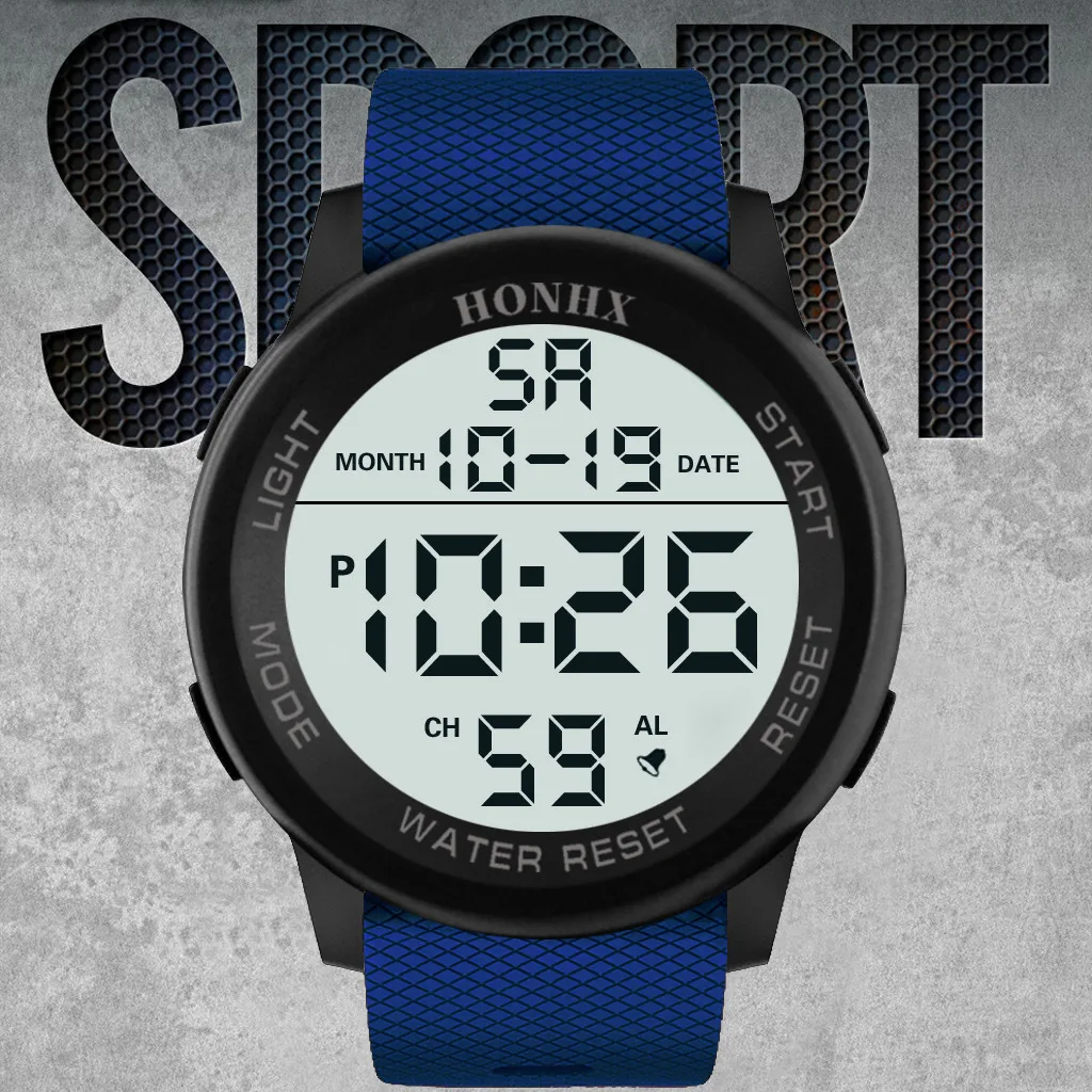 Luxury Men Analog Digital Watches Mens 2023 Military Sport Led Wrist Watch Vintage Luminous Electronic Watches Hombre