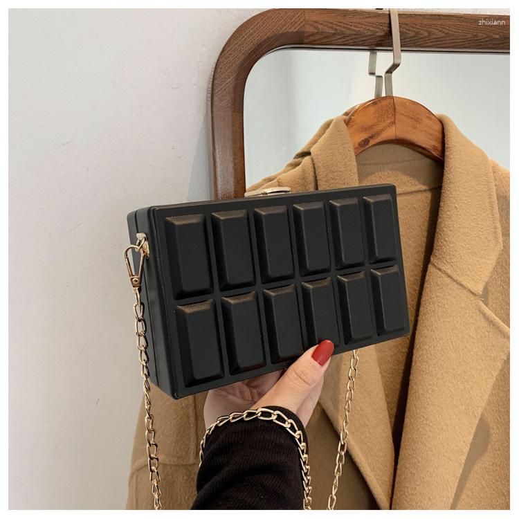 2025 NEW Bag Winter Korean Version Of The Fashion Shoulder Slung Women's Chocolate A Generation Hair zhanyishengli