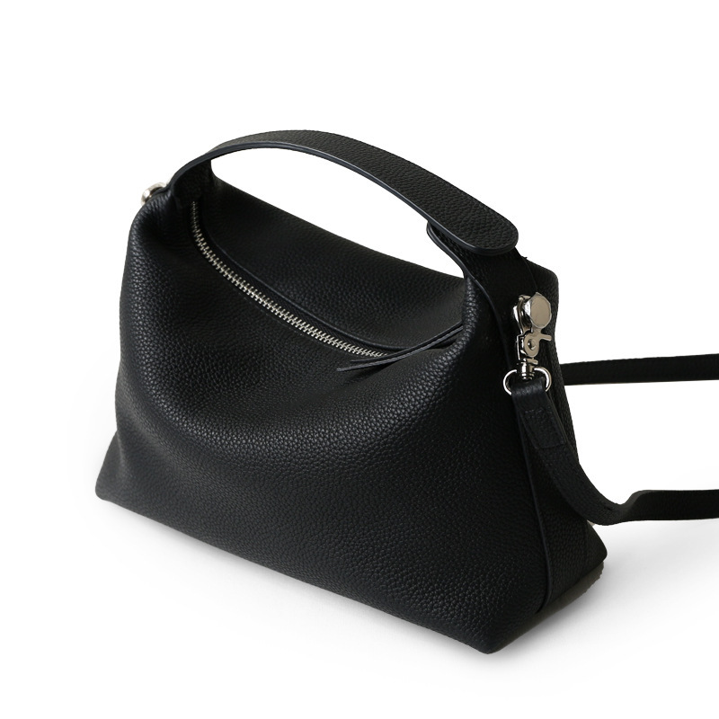 New Women's Female Soft Genuine Leather Handbag Lady Fashion Daily Casual Shoulder Bag Girls Crossbody Messenger Genuine Leather BagVoyage