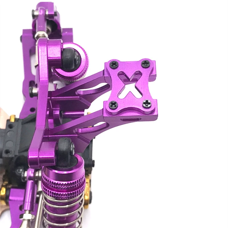 144010 Wltoys 124007 144001 124017 124019 184016 Metal Tail Wing Mount Fixing Bracket RC Car Upgrade Parts Accessories smile