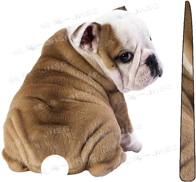 Interesting Dog Wave Arm Cute Animal Rear Window Windshield Wiper Sticker