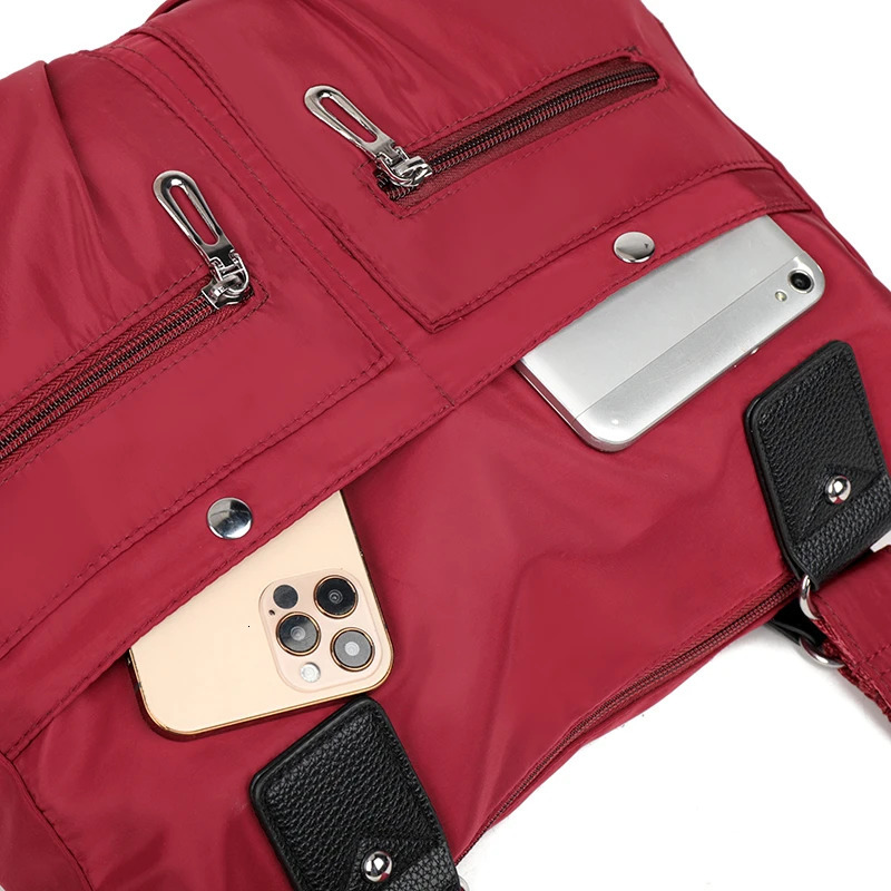 Student Canvas Portable Womens Cross Shoulder Bag Student High Capacity Top Multi functional Womens Handbag 241111