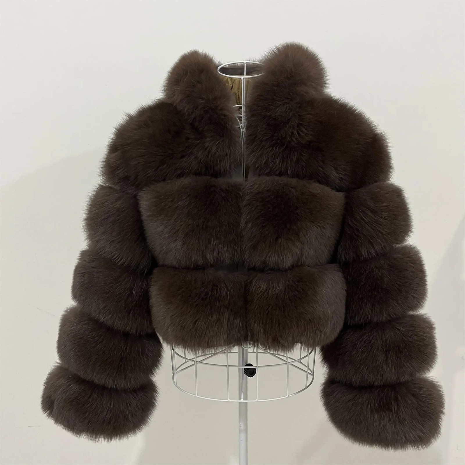 Broken code clearreal fur coat Natural Real Jackets Vest Winter Outerwear Women high quality Clothes 241112