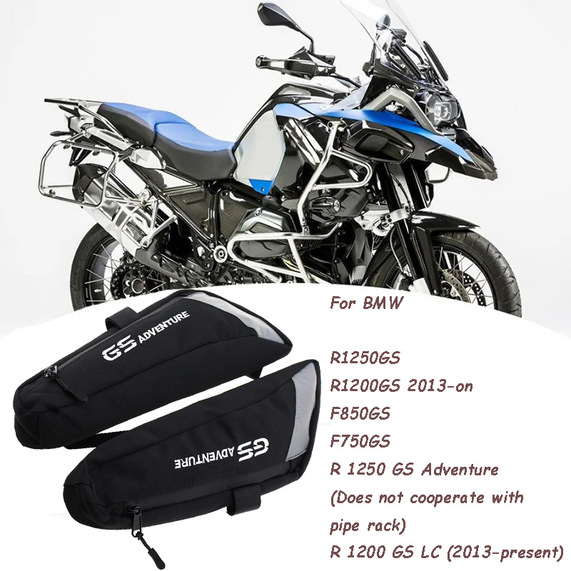 For R1200GS R1250GS LC ADV Motorcycle Frame Crash Bars Waterproof Bag Repair Tool Placement Bags Toolbox Werkeug Taschen