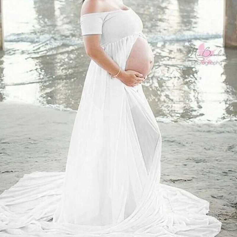 Maternity Dresses Maternity Dresses For Photo Shoot Chiffon Pregnancy Dress Photography Props Maxi Gown Dresses For Pregnant Women Clothes 24412