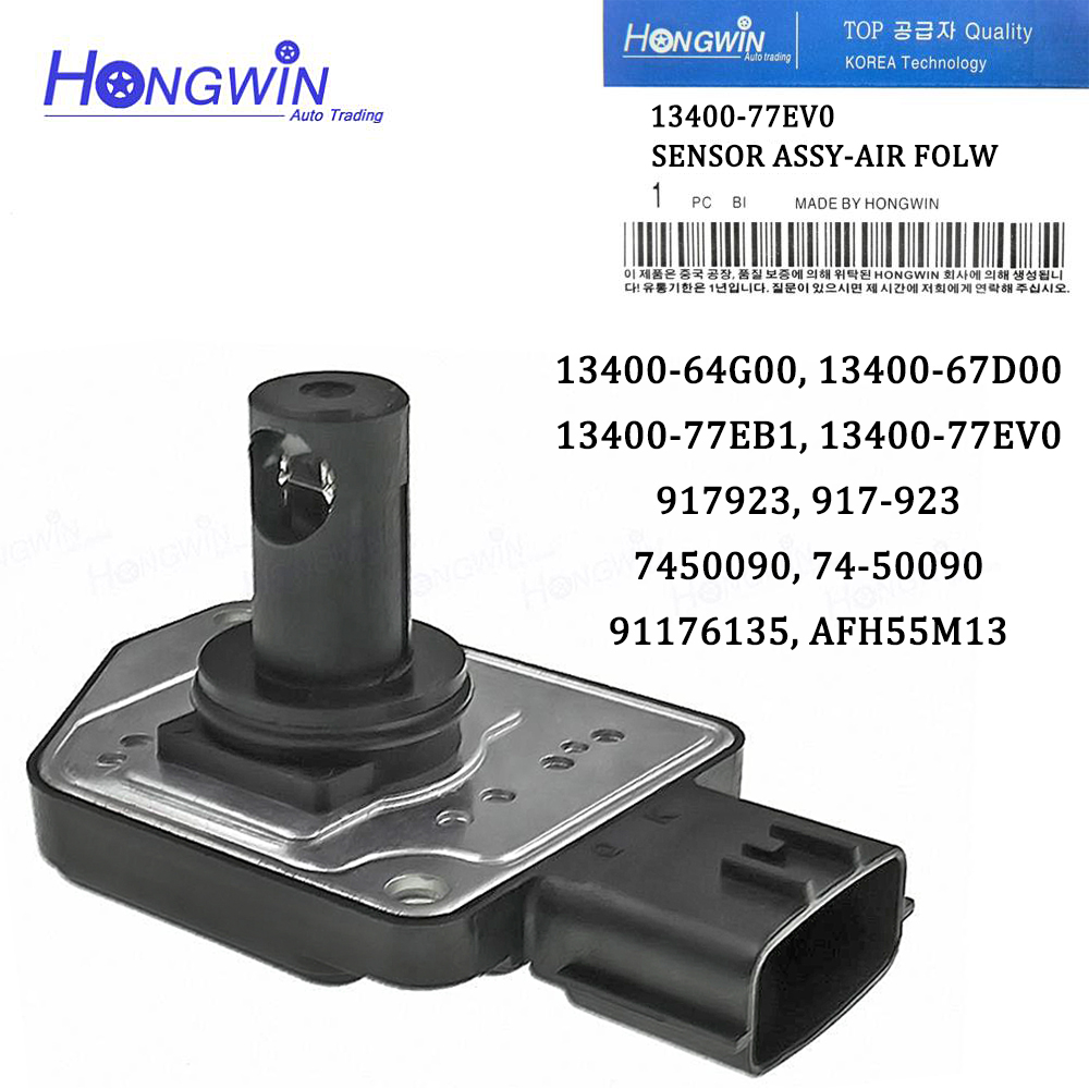 13400 64G00 New Mass Air Flow Meter MAF Sensor For Suzuki Aerio X-90 Chevrolet 30020654 91176135 1340064G00 AFH55M13 13400-77EB1