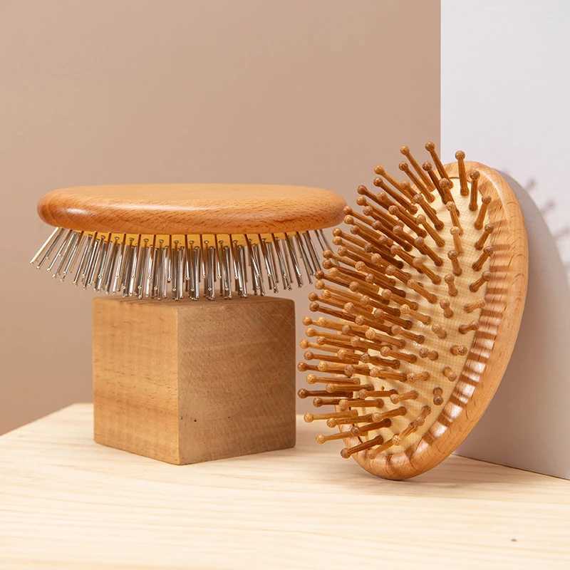 Home>Products>Wooden Combs>Professional Health Pads Hair Loss Massage Brushes Portable Mini Combs Scalp and Hair Care W241112