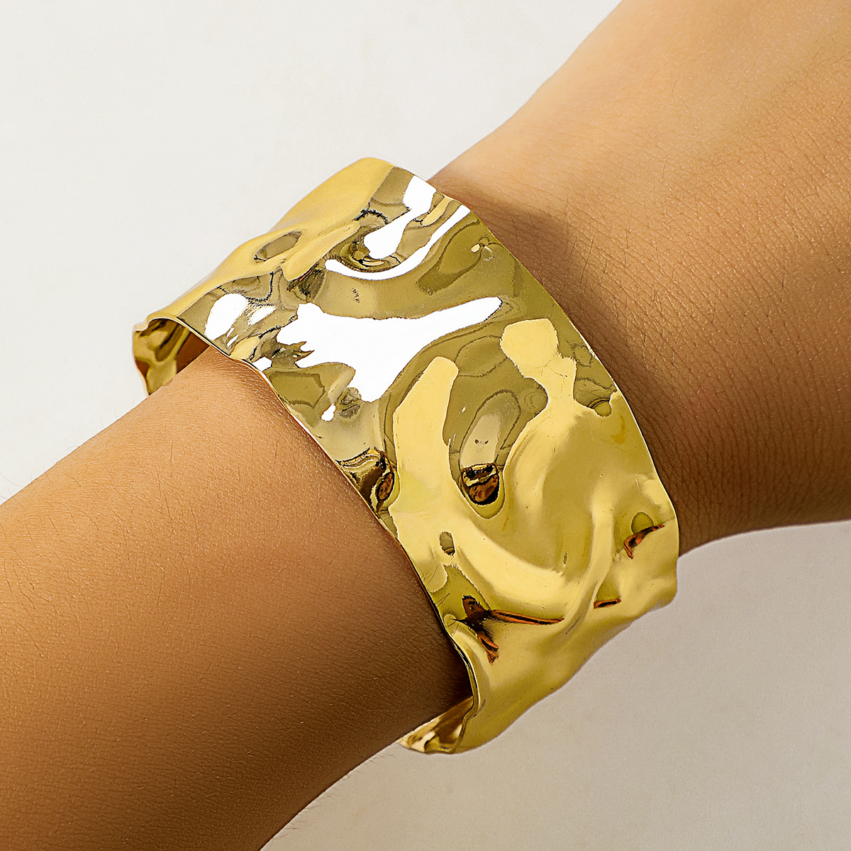 Punk Heavy Metal Big Chunky Wide Cuff Open Arm Bangles Women Ethnic Adjustable Wrist Hand Bracelet Grunge Jewelry Steampunk Men e7a91 5 fd36c