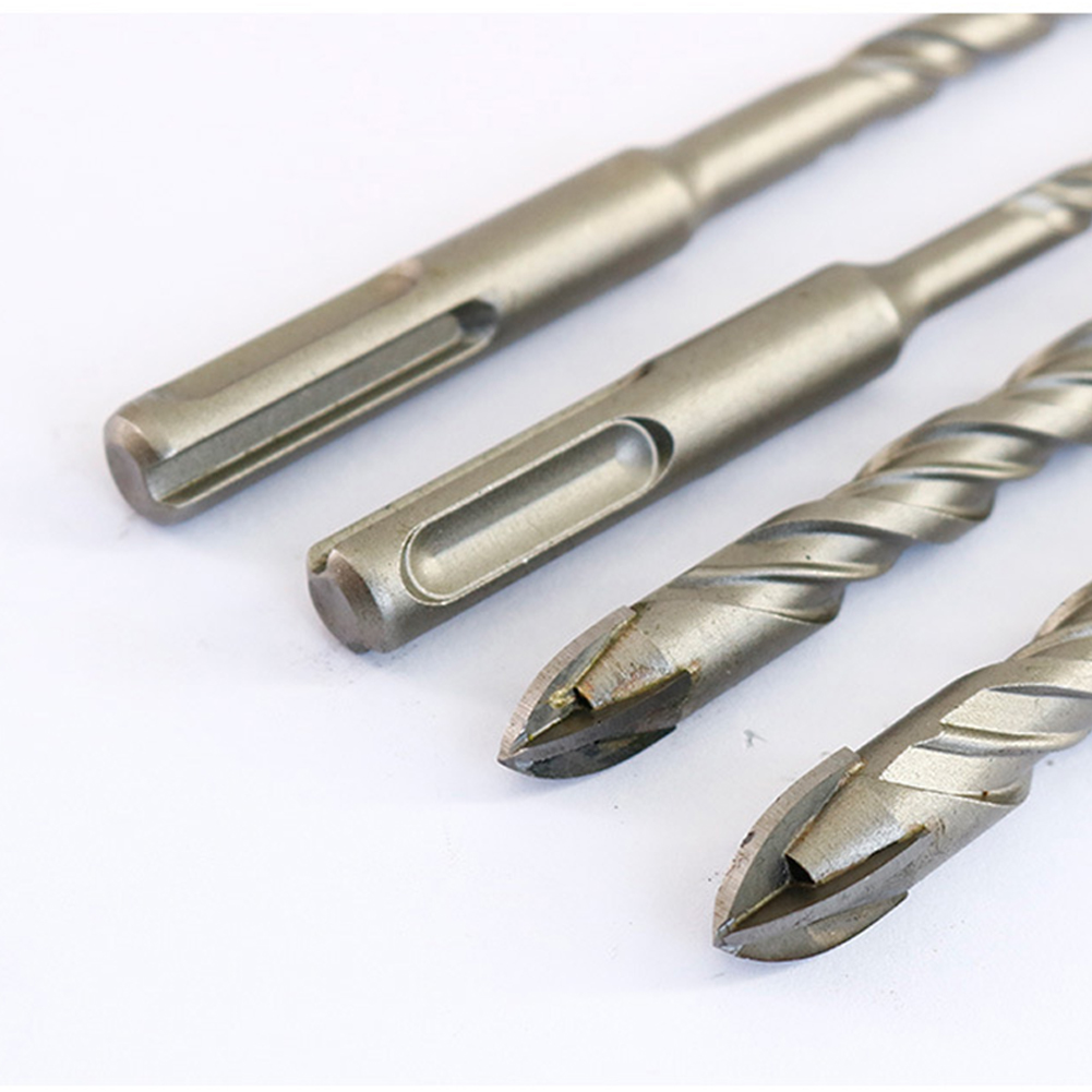 6-12cm Tile Porcelain Drill Bit SDS PLUS Shank Carbide Drill For Glass Ceramic Concrete Hole Opener Brick Triangle Bits