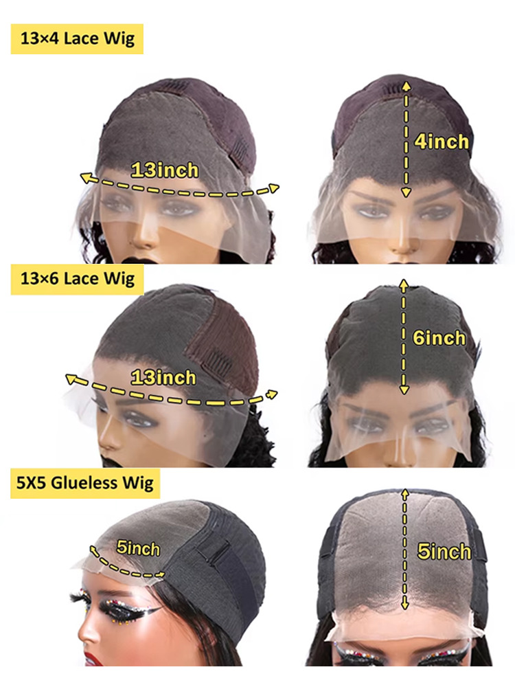 30 40 Inch Bone Straight 13X6 HD Human Hair Frontal High Density 13X4 Front Wig 5X5 Lace Closure Glueless Wigs