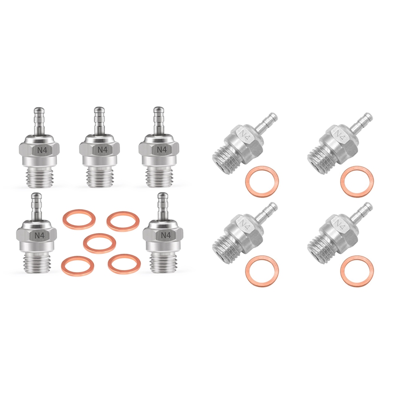 Hot Glow Plug N4 Spark Nitro Engine Parts Replace OS For HSP HPI Redcat 1/8 1/10 RC Car Truck